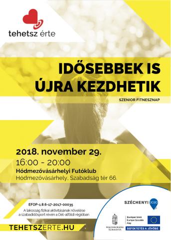 2018. október 29. - Idősebbek újra kezdhetik! - Hódmezővásárhely - Hódmezővásárhelyi Futóklub