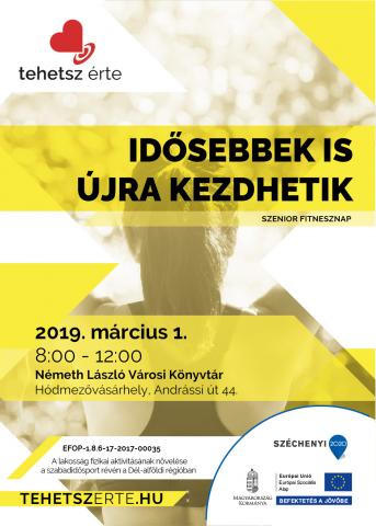 2019. március 1. - Idősebbek újra kezdhetik! - Hódmezővásárhely - Németh László Városi Könyvtár