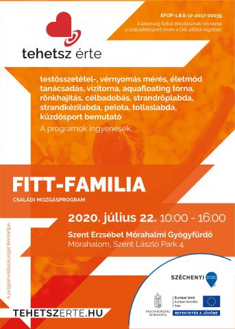 2020. július 22. - Fitt-Família - Mórahalom - Szent Erzsébet Mórahalmi Gyógyfürdő 2020. július 22. - Fitt-Família - Mórahalom - Szent Erzsébet Mórahalmi Gyógyfürdő