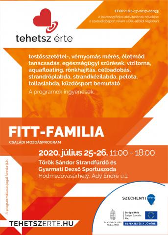 2020. július 25. - Fitt-Família - Hódmezővásárhely - Török Sándor Strandfürdő és Gyarmati Dezső Sportuszoda 2020. július 25. - Fitt-Família - Hódmezővásárhely - Török Sándor Strandfürdő és Gyarmati Dezső Sportuszoda